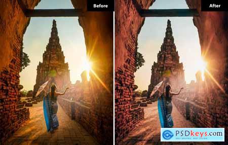 6 Bold & Bright Lightroom and Photoshop Presets