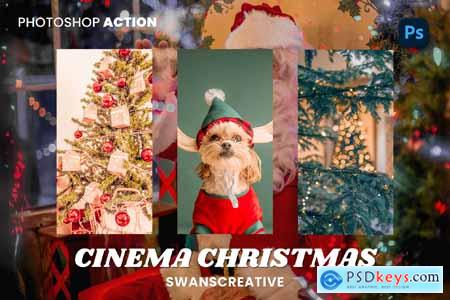 Cinema Christmas Photoshop Action