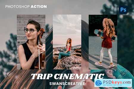 Trip Cinematic Photoshop Action