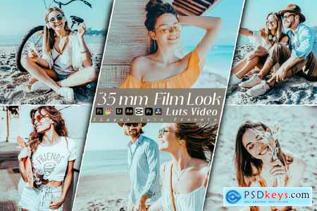 35 mm Film Look Lightroom Presets & Luts Premiere