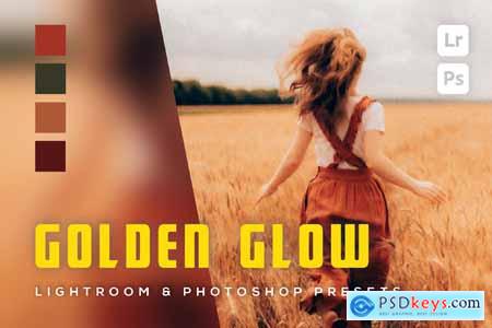 6 Golden Glow Lightroom and Photoshop Presets