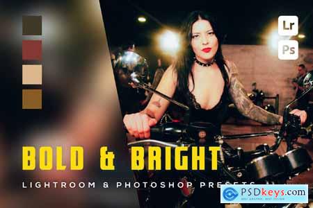 6 Bold & Bright Lightroom and Photoshop Presets