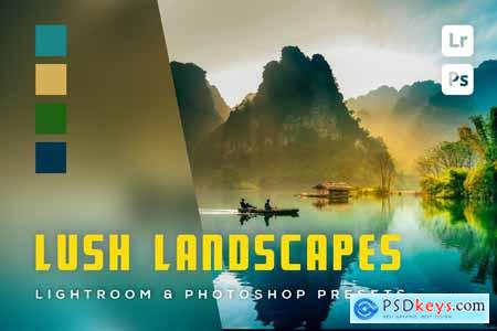 6 Lush Landscapes Lightroom and Photoshop Presets