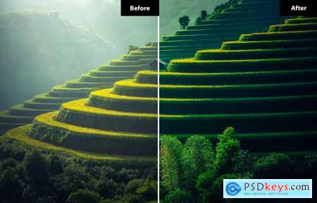 6 Lush Landscapes Lightroom and Photoshop Presets