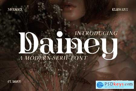 Dainey Modern Serif Font