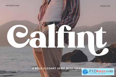 Calfint - Bold Serif Font