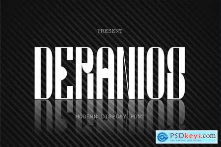 Deranios  Modern Display Sans Serif