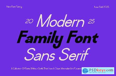 Ipaode - Modern Sans Serif Font