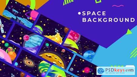 Space Background Animation Premiere Pro MOGRT 56722161