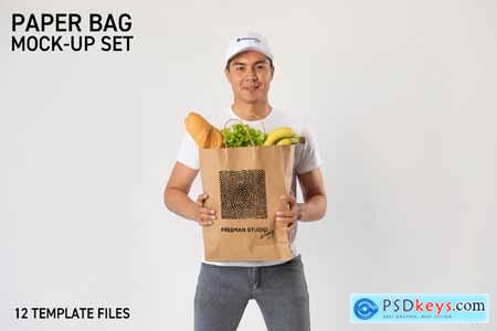 Paper Bag Mock-Up Set