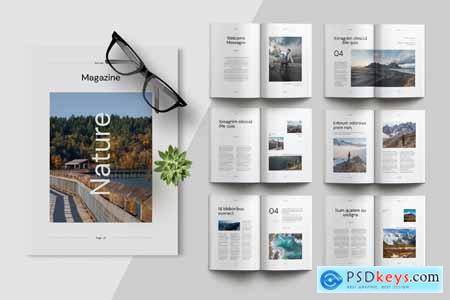 Nature Magazine Template