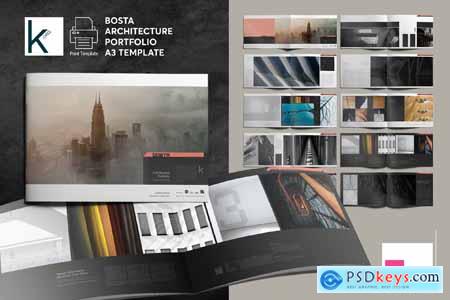 BoSTA Architecture Portfolio A3 Template