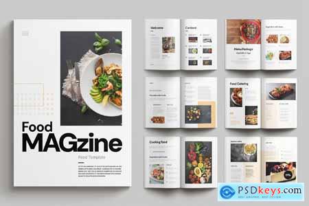 Food Magazine Template