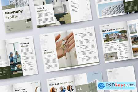 Modern Real Estate Company Profile Brochure