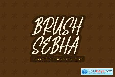 Brush Sebha - Handwritten Brush Font