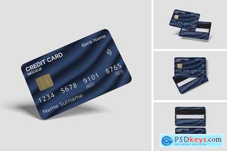 Credit card mockup