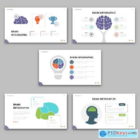 BRAINOLOGY - Brain Infographic PowerPoint Template