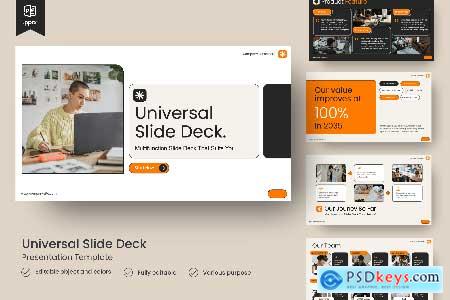 PPT Universal Slide Deck Presentation Template