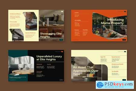 PPT Property Sales Deck Presentation Template