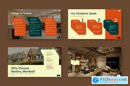 PPT Property Sales Deck Presentation Template