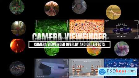 Camera Viewfinder Overlay and CRT Effects 56856350