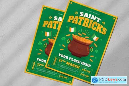 St Patrick's Day Flyer SDBT7HY