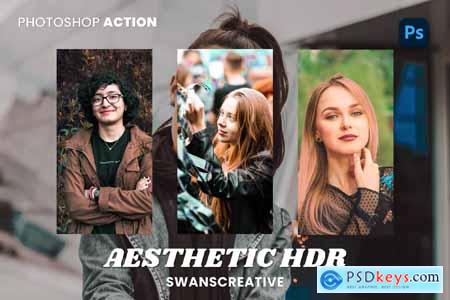 Aesthetic HDR Photoshop Action