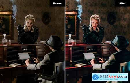 6 Cinematic Magic Lightroom and Photoshop Presets