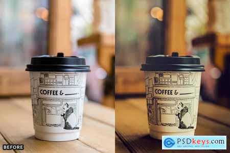 AI Cafe Mood Lightroom Presets