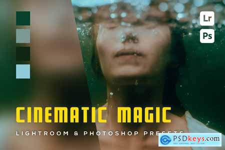 6 Cinematic Magic Lightroom and Photoshop Presets