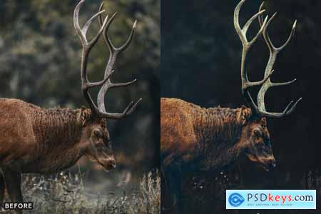 AI Optimized Wild Animal Lightroom Presets