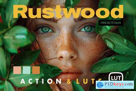 Rustwood Photoshop Action and LUTs