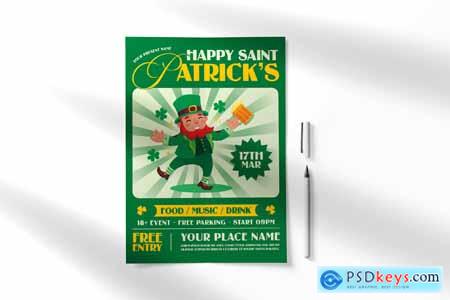 St Patrick's Day Flyer RZU5SUL