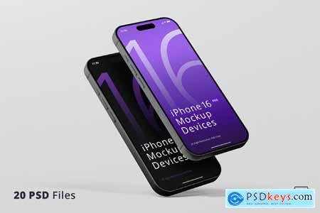 iPhone 16 Pro Mockup