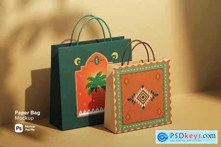 Paper Bag Mockup UGUU9Q8