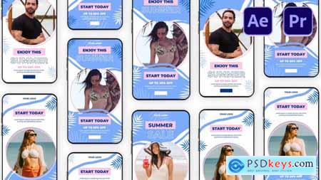 Summer Fashion Instagram Story Template 56993687