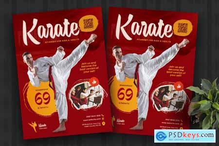 Karate Academy Flyer Template