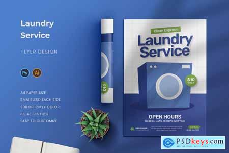 Laundry Service Flyer