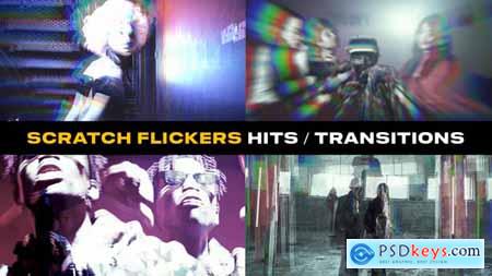 Scratch Flickers Hits and Transitions After Effects 56960166