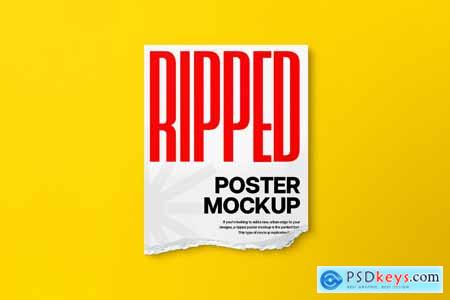 Ripped Paper Mockup