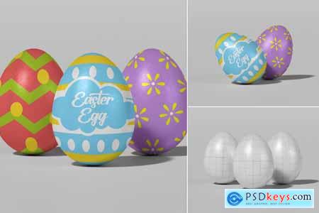 Easter Eggs Mockup