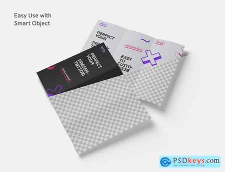 Trifold Brochure Mockup