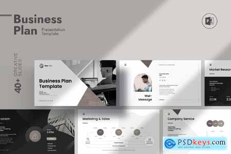 Business Plan Presentation Template ZMZ22VJ