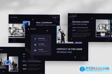 Enspire Leadership Development Powerpoint Template