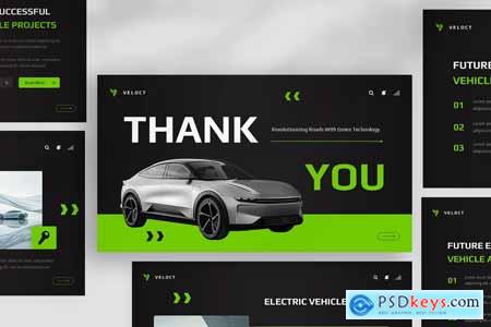 Veloct Electric Vehicle Presentation Template