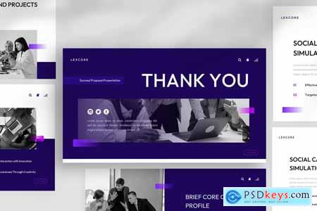 Lexcore Socmed Proposal Presentation Template