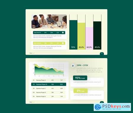 Data Visual PowerPoint Presentation Template