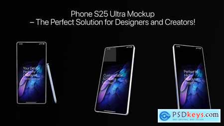 Your Design, Perfectly Displayed  Phone S25 Ultra Mockup 56991801 