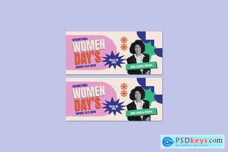 Women Day Talk Show Ticket