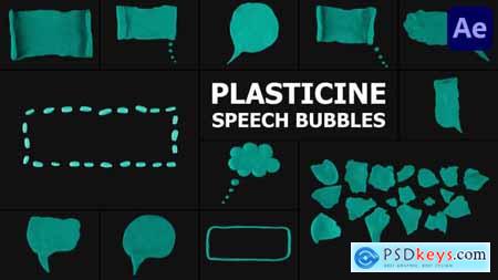 Plasticine Speech Bubbles After Effects 57026316